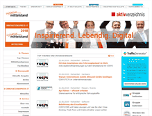 Tablet Screenshot of imittelstand.de
